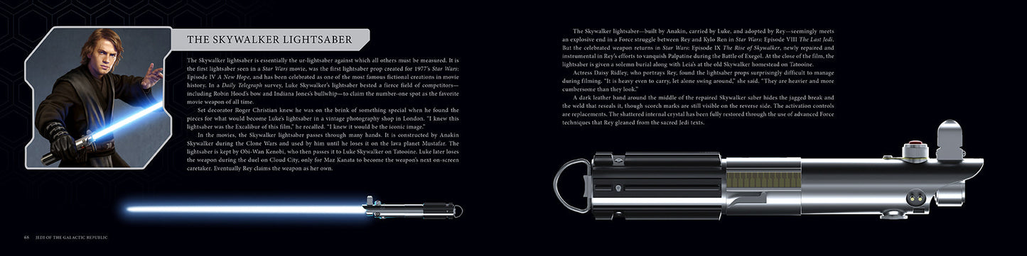 Star Wars: The Lightsaber Collection Hardcover Book