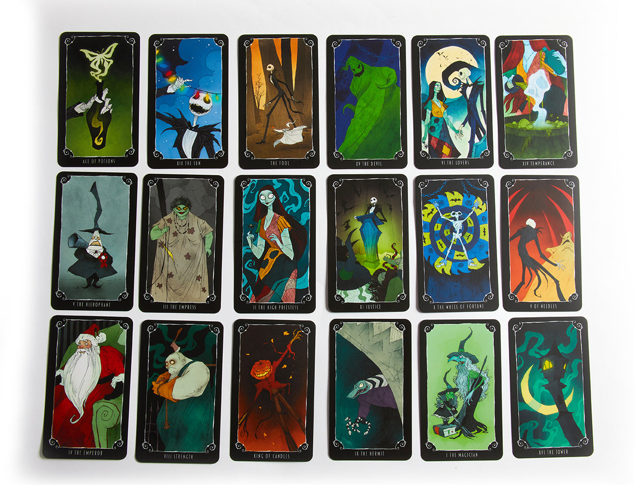 The Nightmare Before Christmas Tarot Deck and GuideHardcover Book