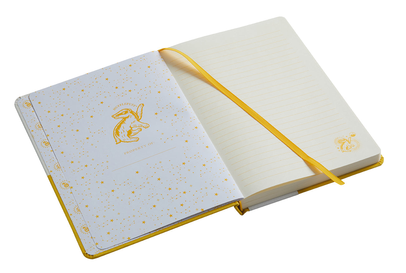 Harry Potter: Hufflepuff Constellation Hardcover Ruled Journal Hardcover Book