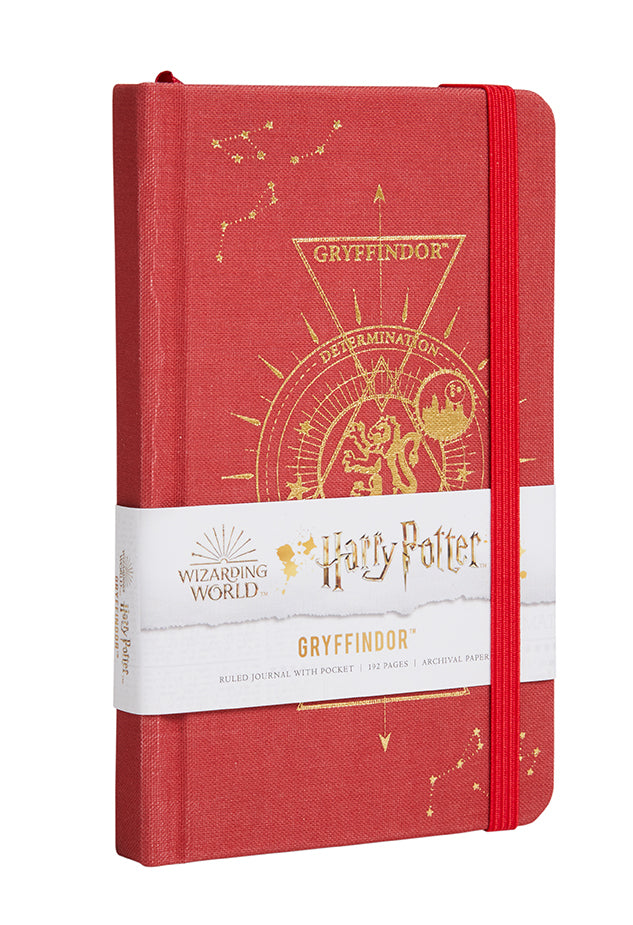 Harry Potter: Gryffindor Constellation Ruled Pocket Journal Hardcover Book