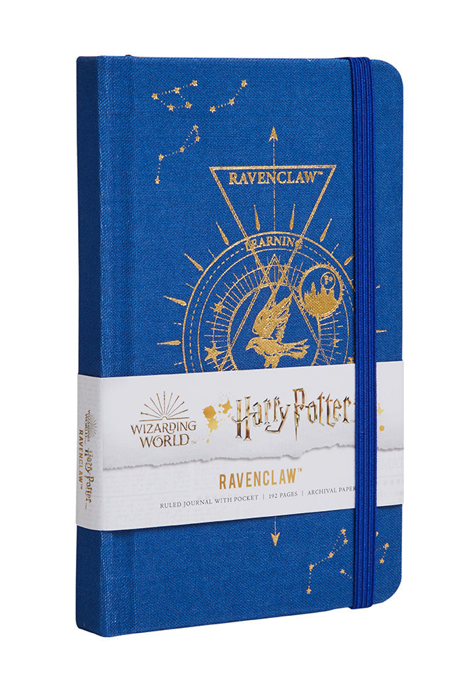 Harry Potter: Ravenclaw Constellation Ruled Pocket Journal Hardcover Book