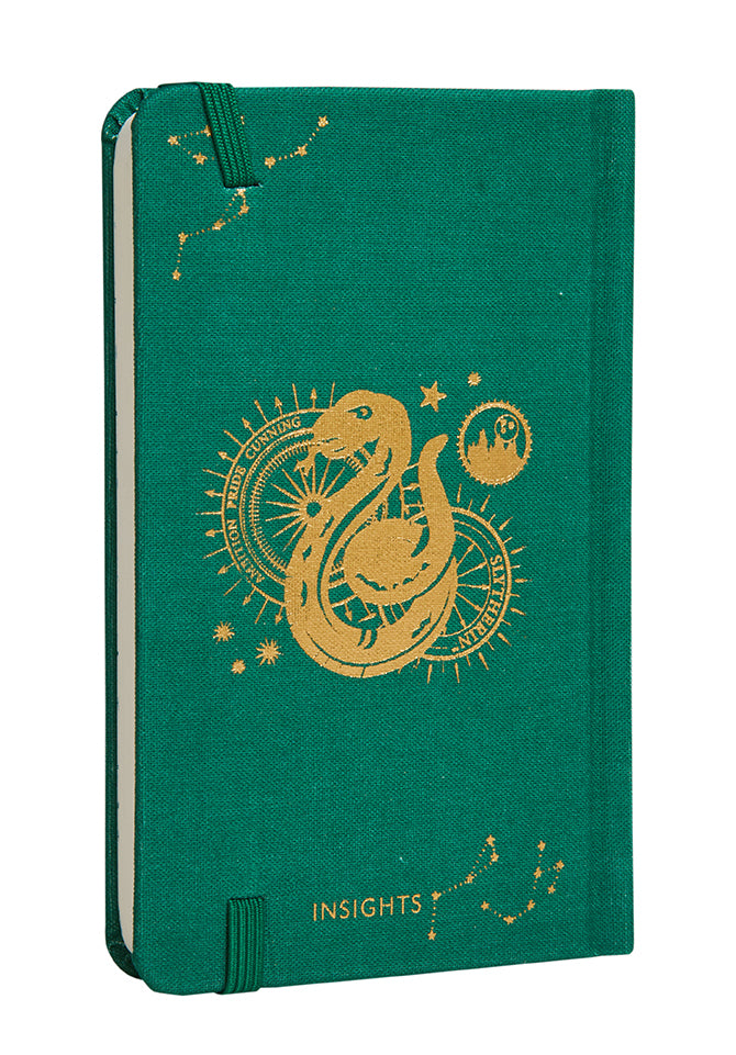 Harry Potter: Slytherin Constellation Ruled Pocket Journal Hardcover Book