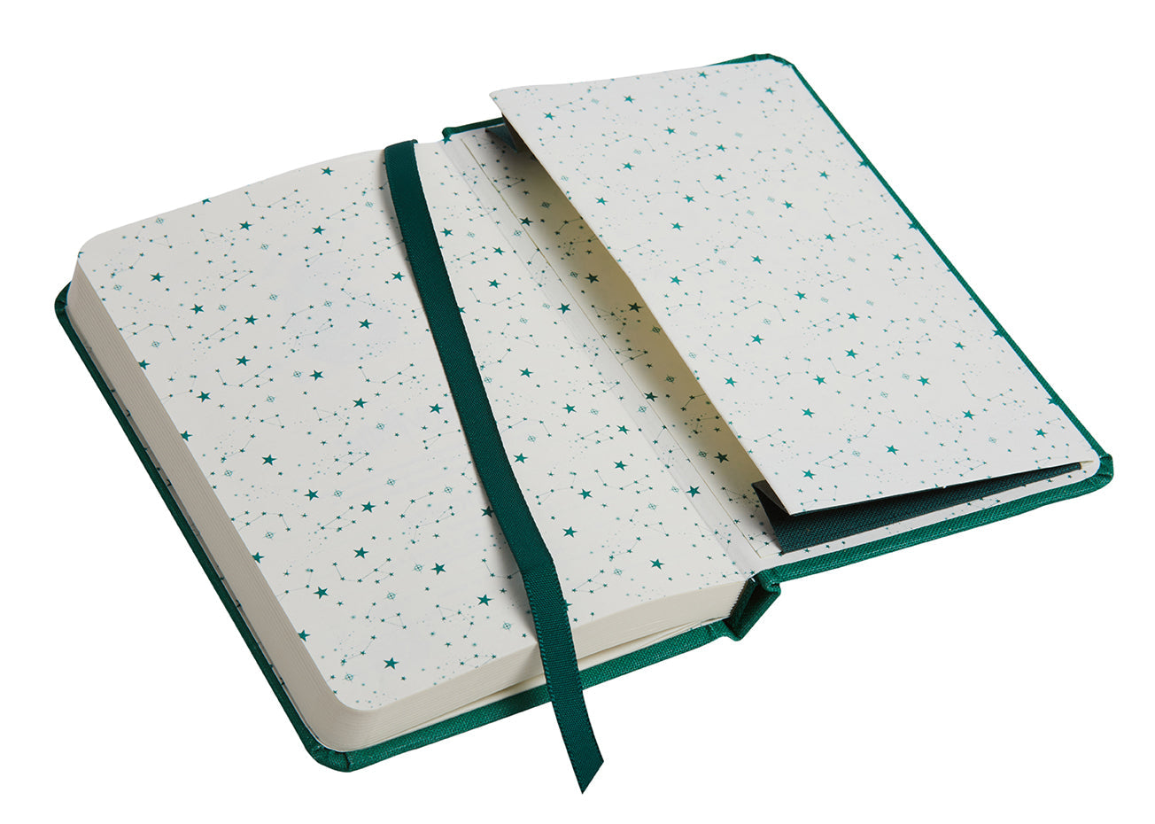 Harry Potter: Slytherin Constellation Ruled Pocket Journal Hardcover Book