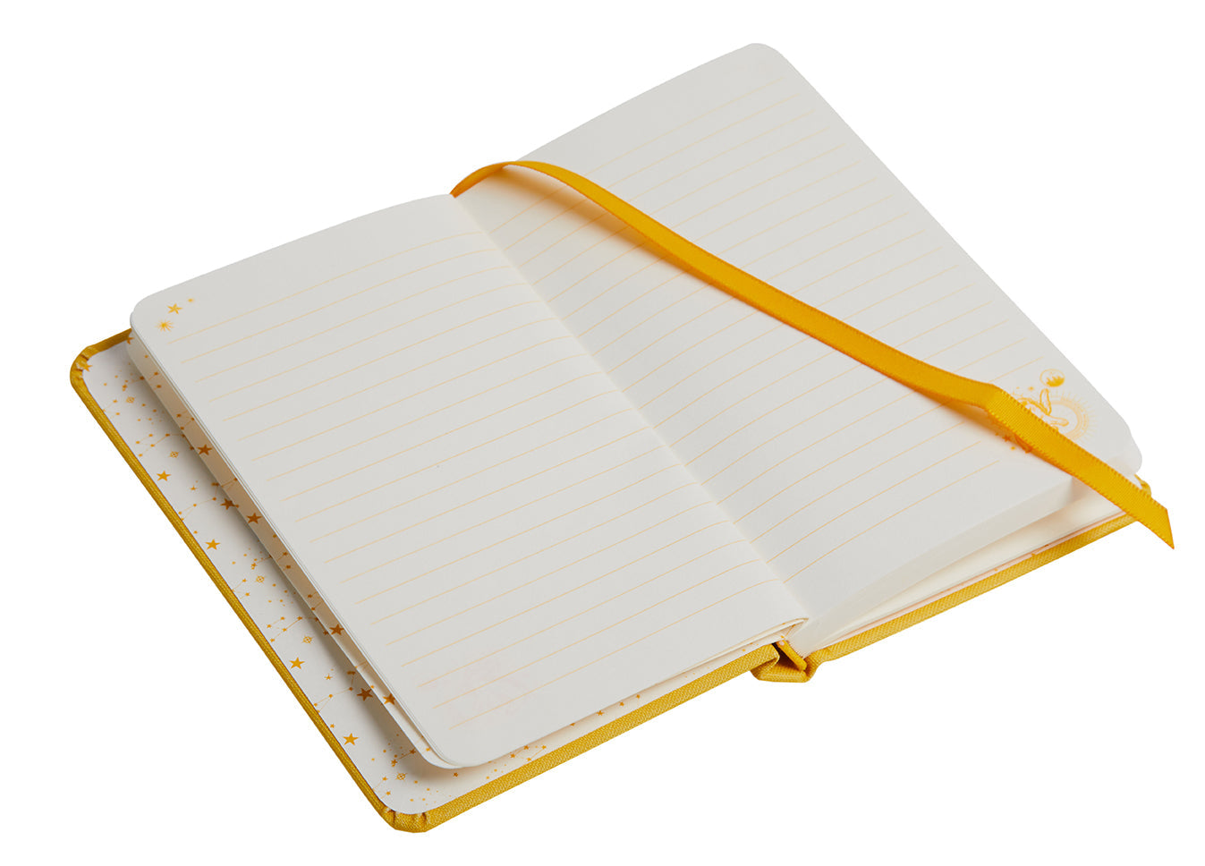 Harry Potter: Hufflepuff Constellation Ruled Pocket Journal Hardcover Book