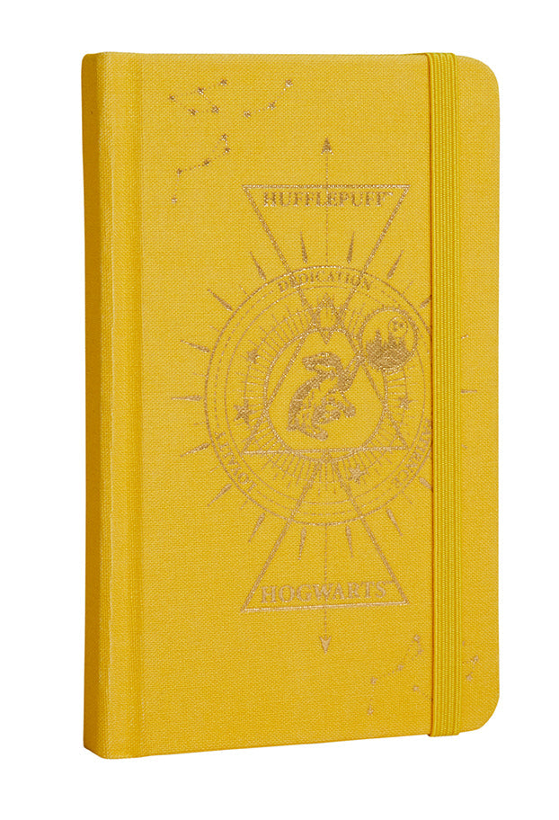 Harry Potter: Hufflepuff Constellation Ruled Pocket Journal Hardcover Book
