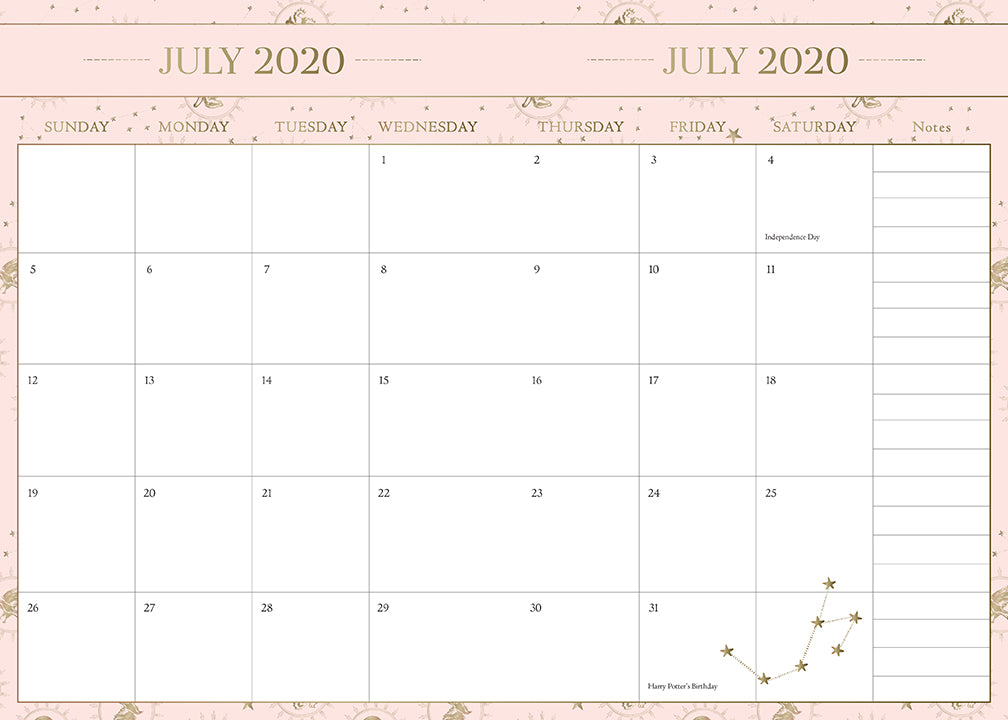 Harry Potter 2020-2021 Weekly Planner Hardcover Book