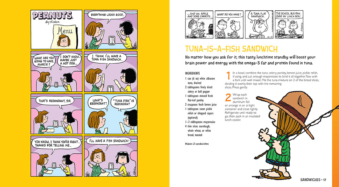Peanuts Lunch Bag CookHardcover Book