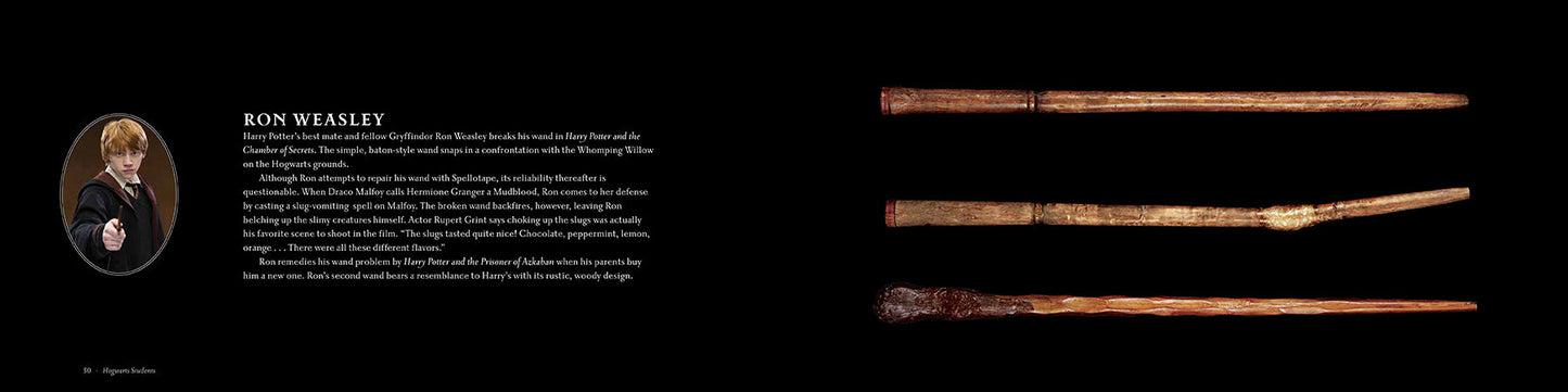 Harry Potter: The Wand Collection Softcover Book