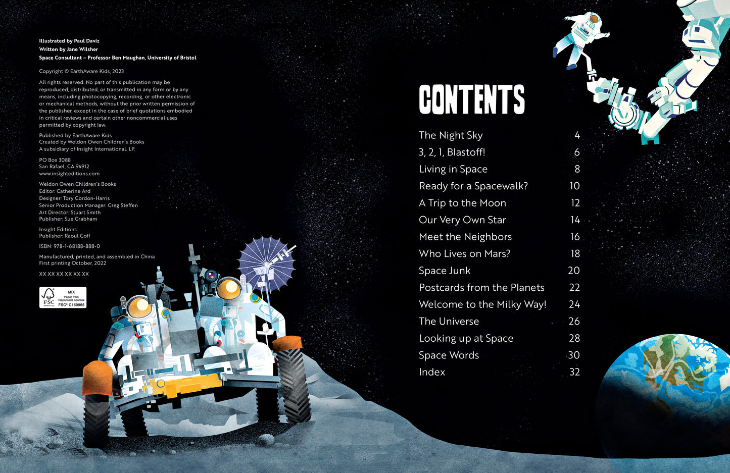 My First Space Atlas Hardcover Book