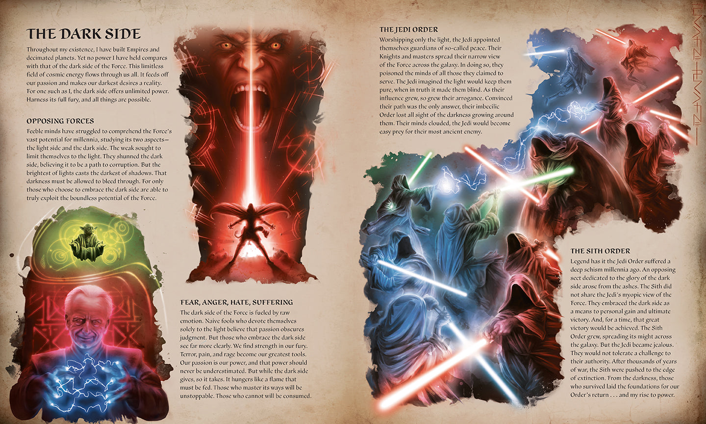 Star Wars: Secrets of the Sith Hardcover Book