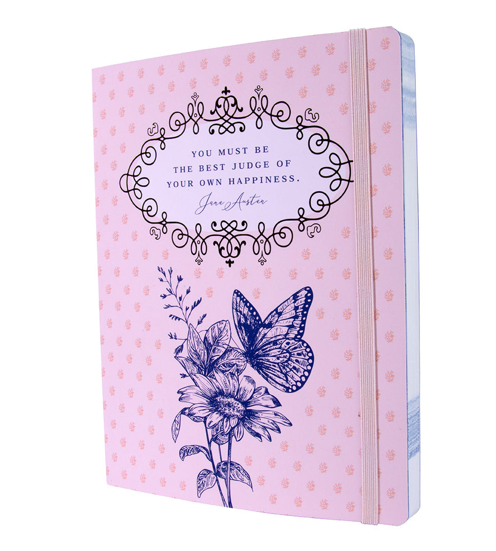 Jane Austen: Best Judge of Your Own Happiness Softcover Notebook Softcover Book