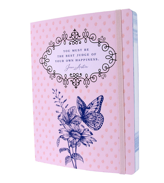 Jane Austen: Best Judge of Your Own Happiness Softcover Notebook Softcover Book