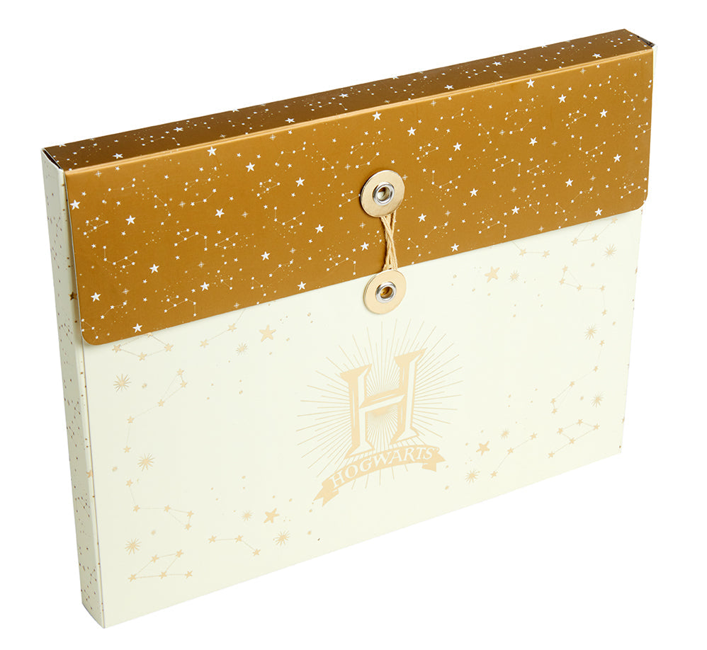 Harry Potter: Hogwarts Constellation Card Portfolio Set (Set of 20 Cards) Softcover Book