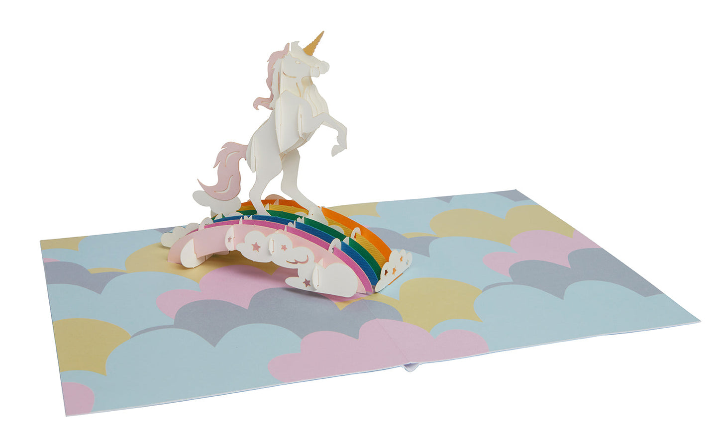 Unicorn Signature Pop-Up Card