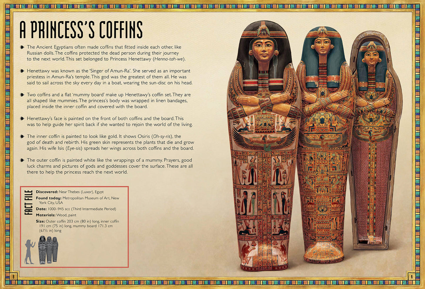 The Magnificent Book of Treasures: Ancient Egypt Hardcover Book