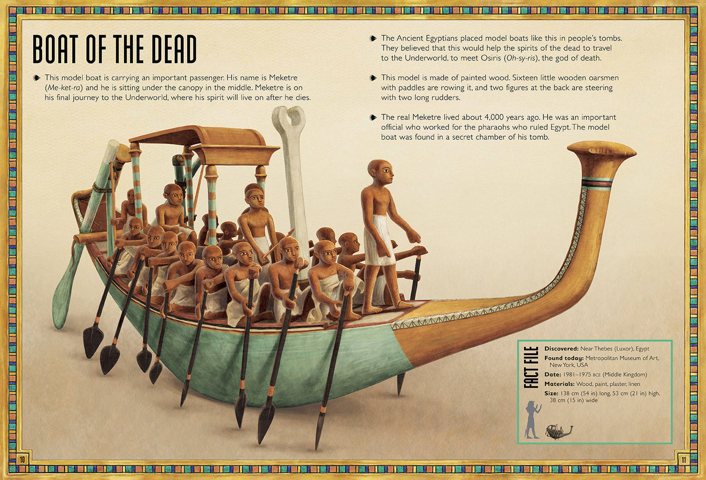 The Magnificent Book of Treasures: Ancient Egypt Hardcover Book