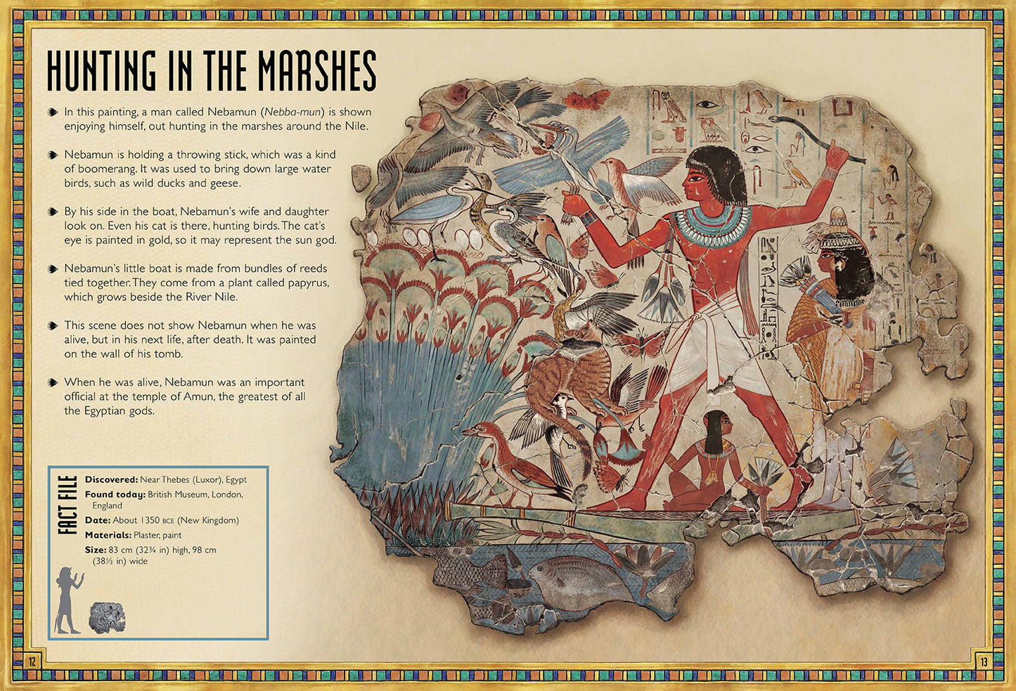 The Magnificent Book of Treasures: Ancient Egypt Hardcover Book
