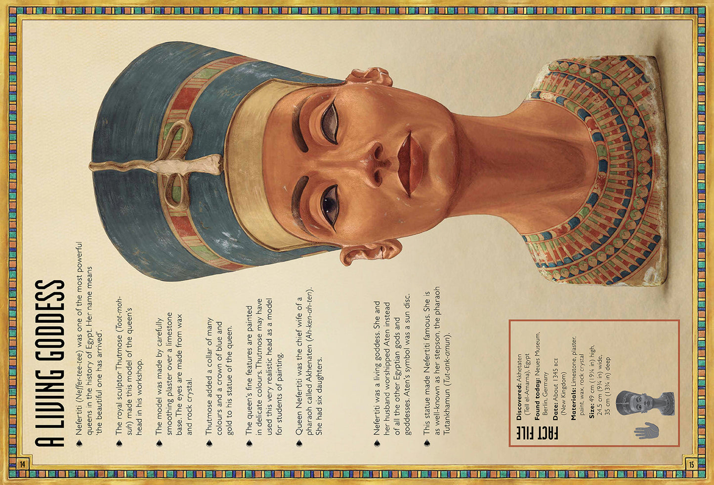 The Magnificent Book of Treasures: Ancient Egypt Hardcover Book