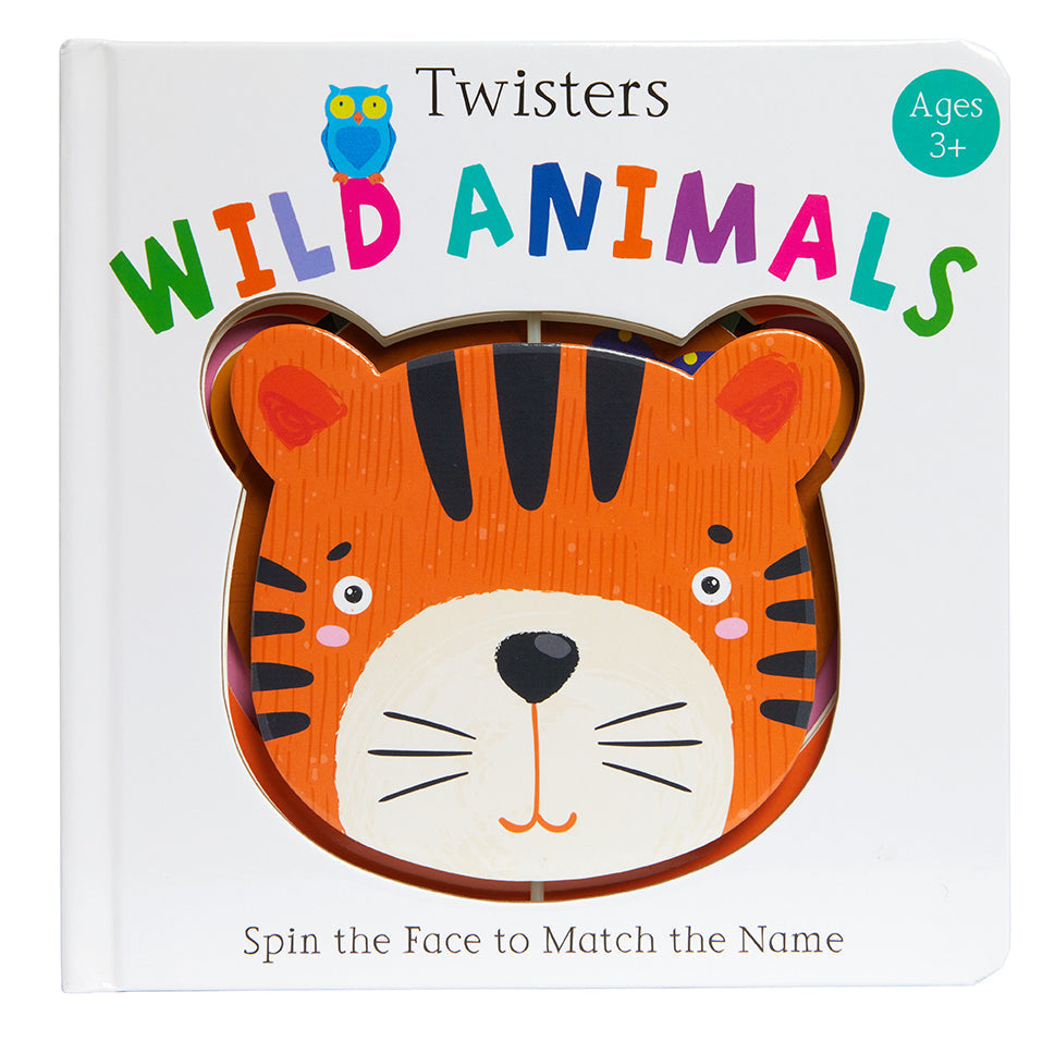 Twisters: Wild Animals Hardcover Book