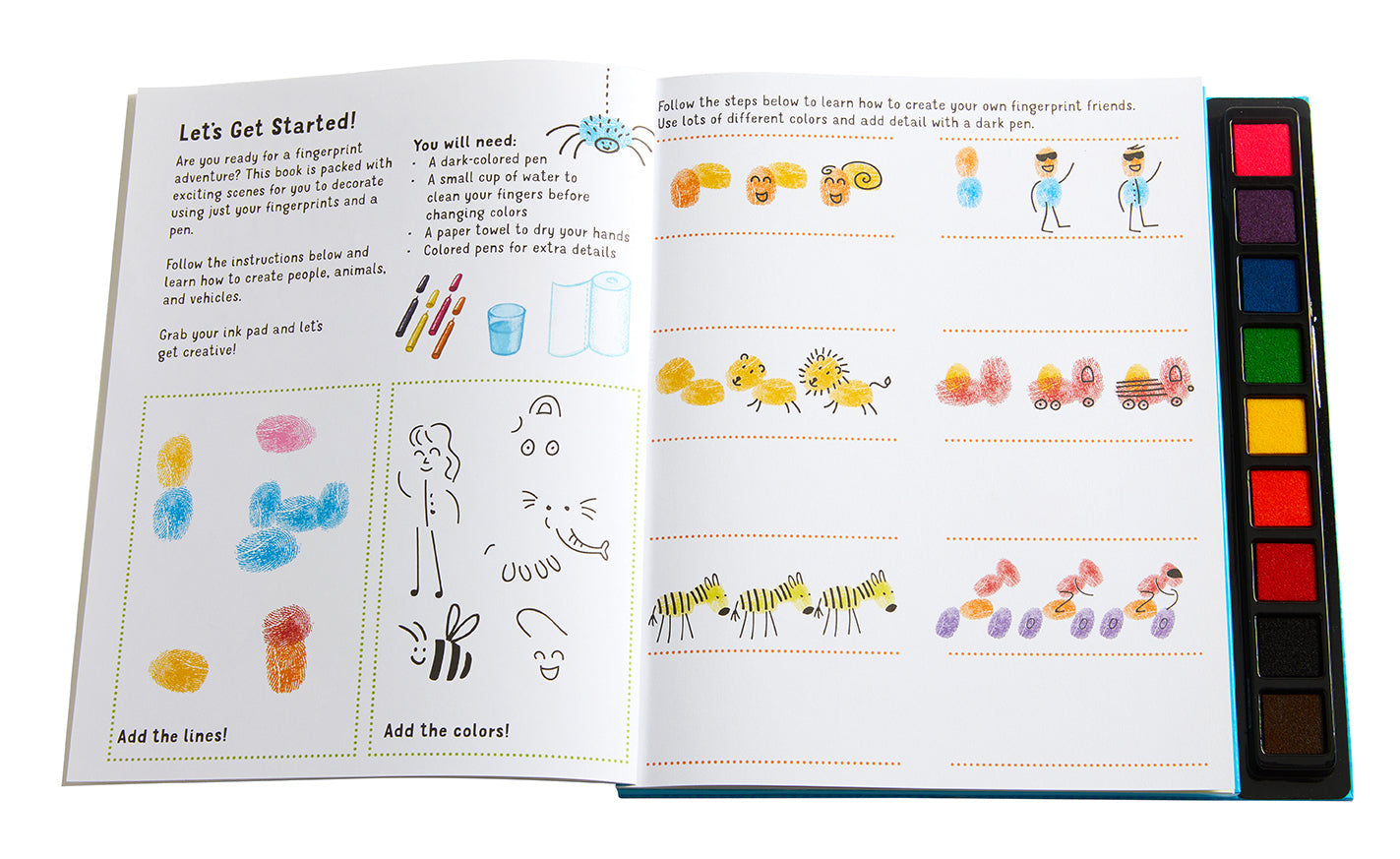 Fingerprint Our World Softcover Book