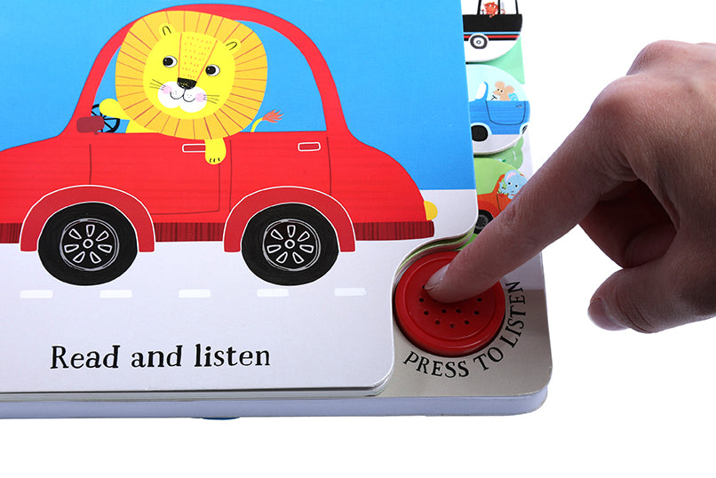 I Go...Beep Beep (Sound Book) Hardcover Book
