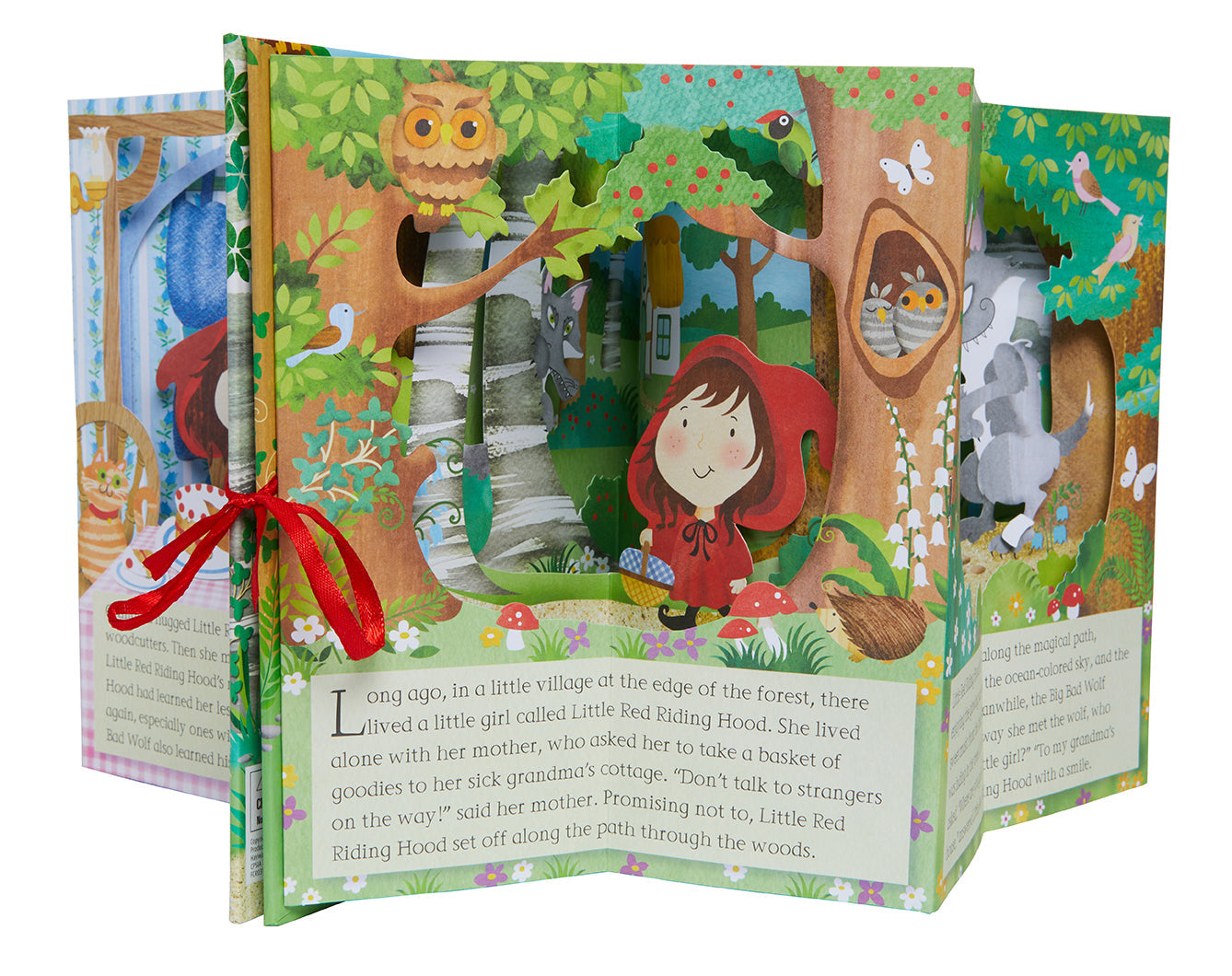 Fairytale Carousel: Little Red Riding Hood Hardcover Book