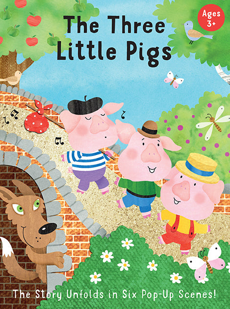 Fairytale Carousel: The Three Little Pigs Hardcover Book