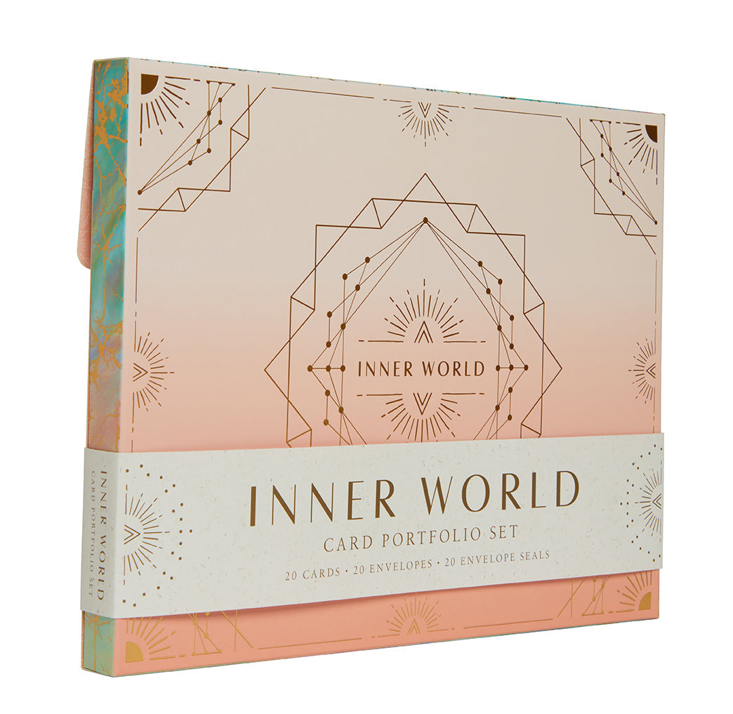 Inner World Card Portfolio Set (Set of 20 Cards) Softcover Book
