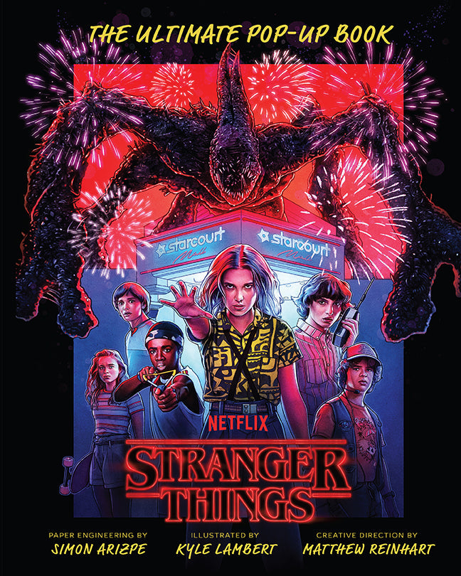 Stranger Things: The Ultimate Pop-Up Book Hardcover Book