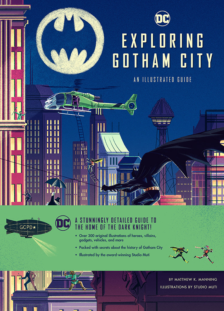 Exploring Gotham City Hardcover Book
