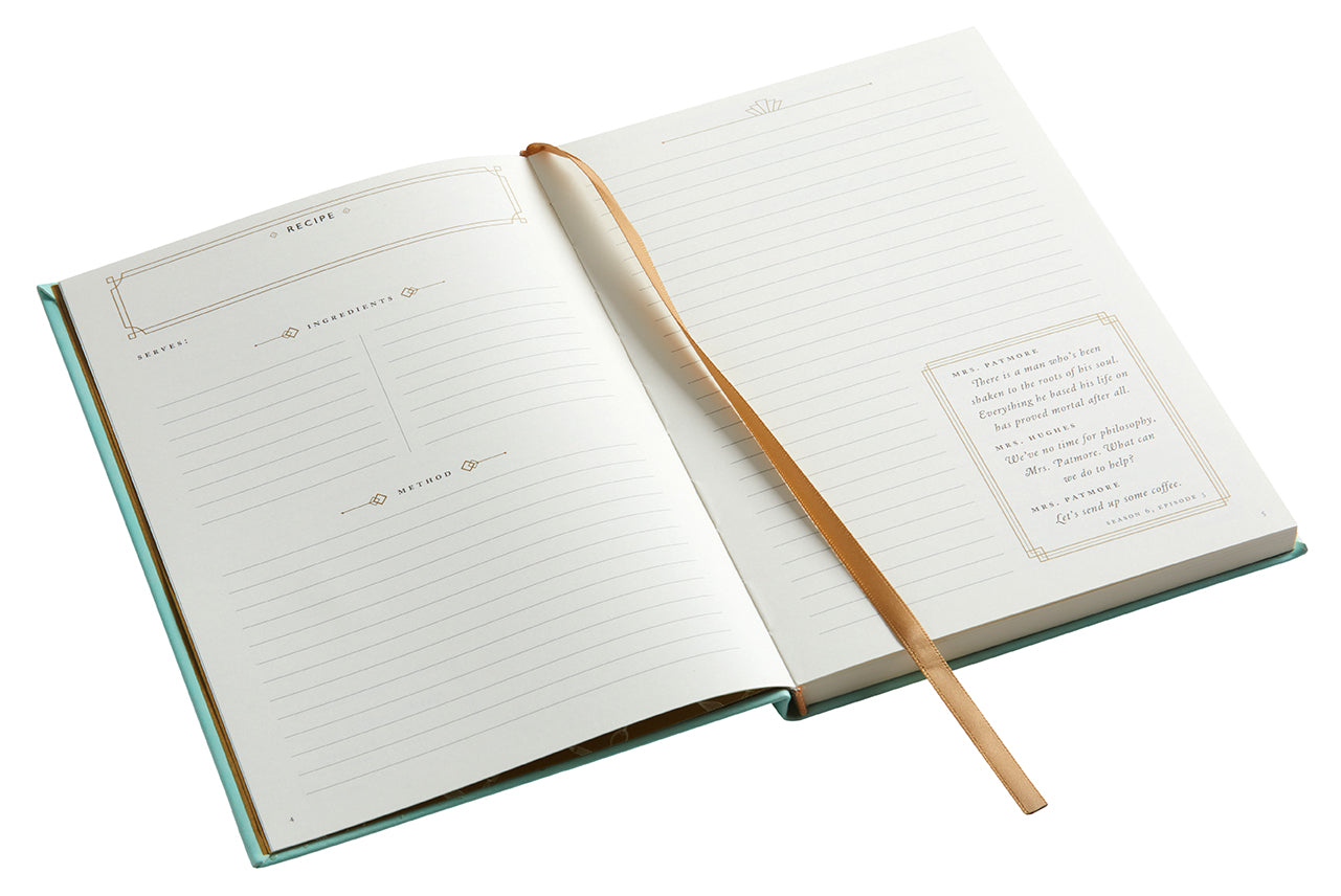 The Official Downton Abbey Mrs. Patmore's Recipe Journal Flexibound Book