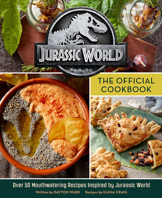 Jurassic World: The Official Cookbook Hardcover Book