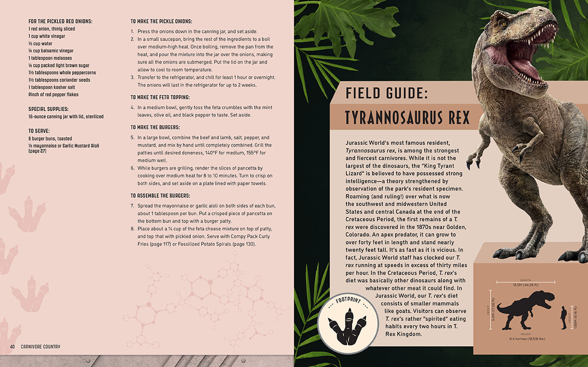Jurassic World: The Official CookHardcover Book