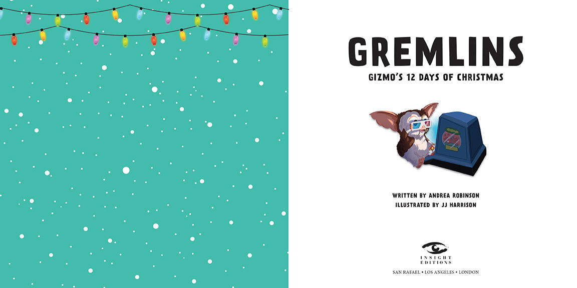 Gremlins: Gizmo's 12 Days of Christmas Hardcover Book