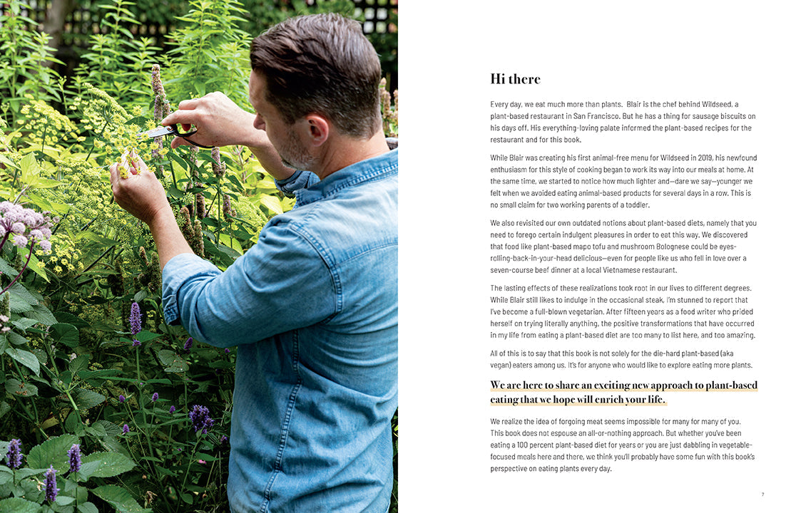 Eat Plants Every Day Hardcover Book