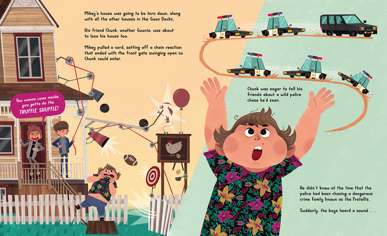 The Goonies: The Illustrated Storybook Hardcover Book