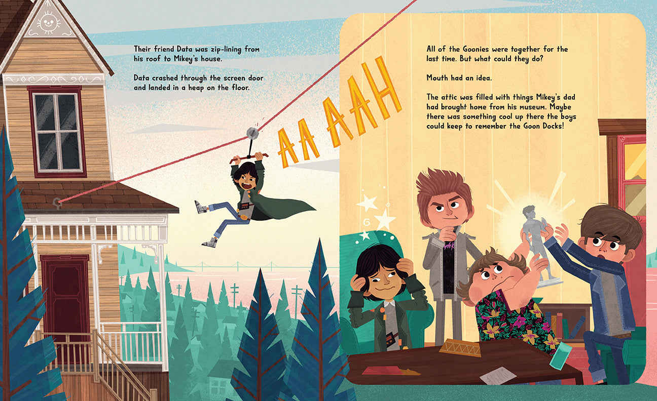 The Goonies: The Illustrated Storybook Hardcover Book