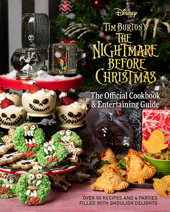 The Nightmare Before Christmas: The Official Cookbook & Entertaining Guide Hardcover Book