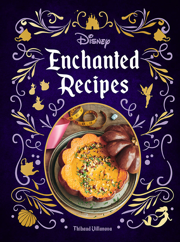 Disney Enchanted Recipes Cookbook Hardcover Book