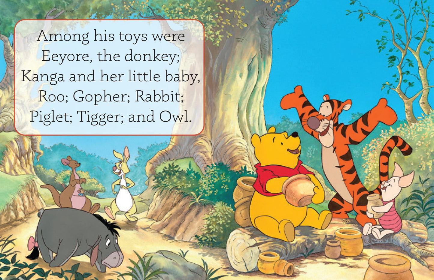 Disney: Winnie the Pooh Hardcover Book
