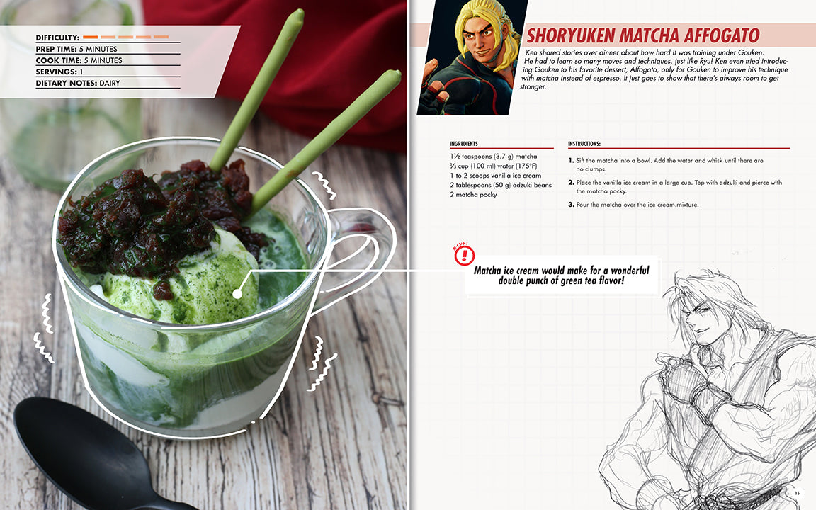 Street Fighter: The Official Street Food CookHardcover Book