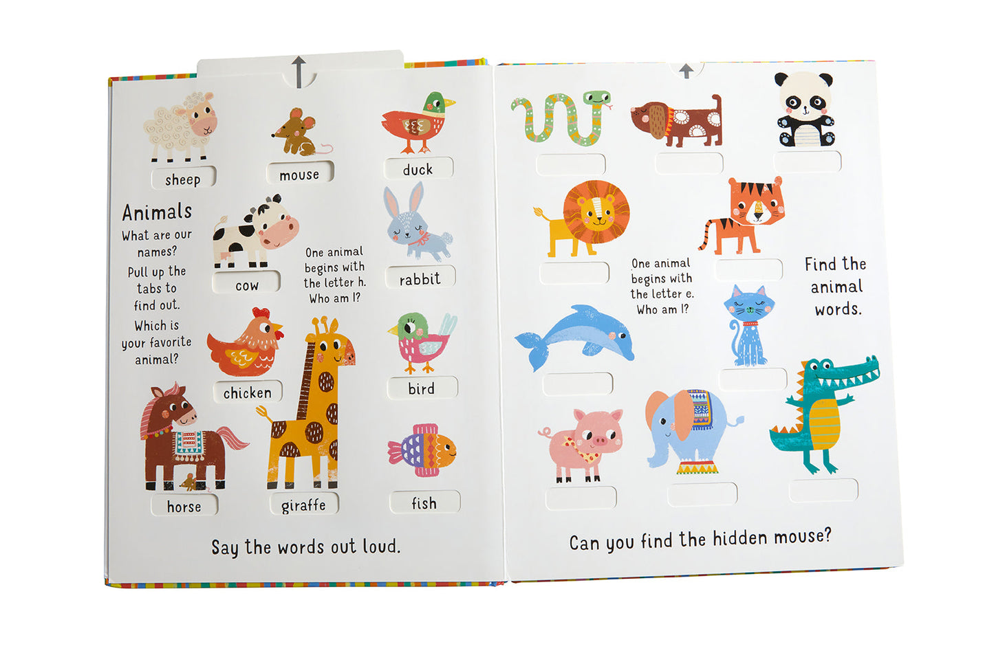 My First Slide and Seek: 100 Words Hardcover Book