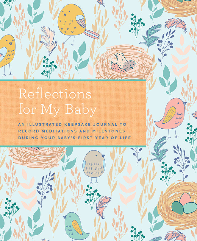 Reflections for My Baby Hardcover Book