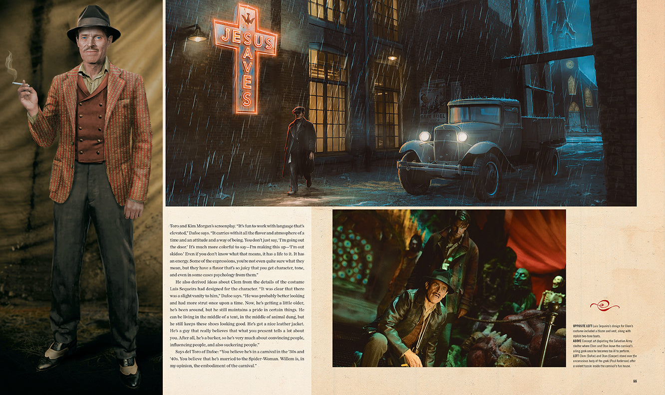 Guillermo del Toro's Nightmare Alley Hardcover Book