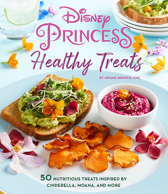 Disney Princess: Healthy Treats Cookbook Hardcover Book
