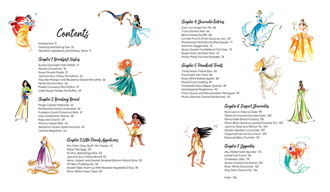 Disney Princess: Healthy Treats CookHardcover Book