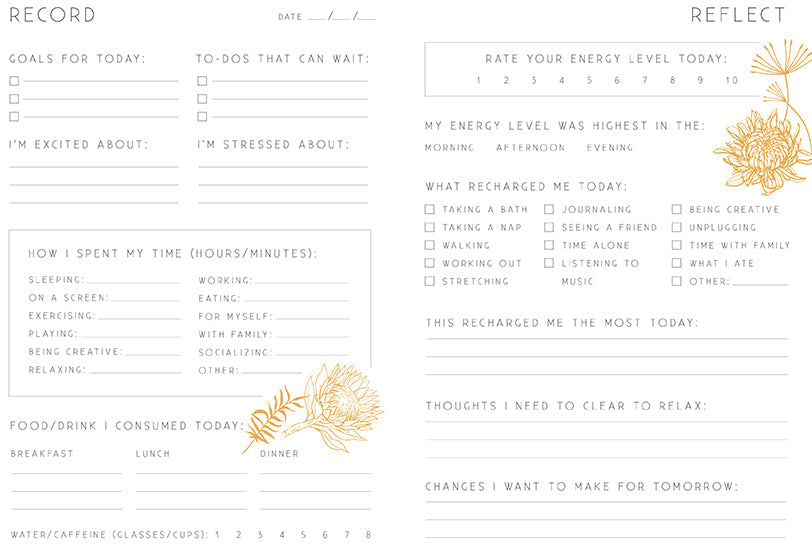 Recharge Softcover Book