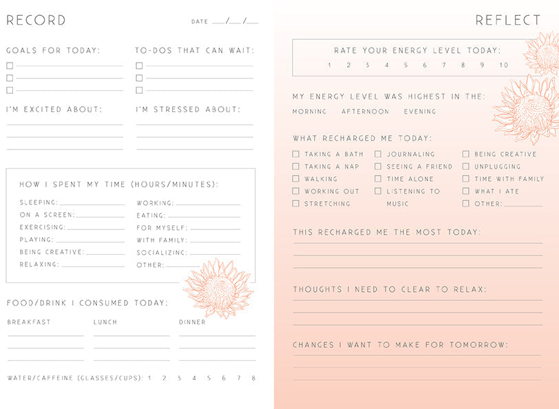Recharge Softcover Book