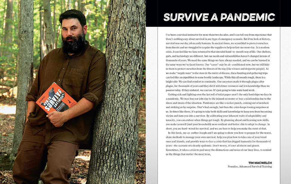 The Essential Pandemic Survival Guide Softcover Book