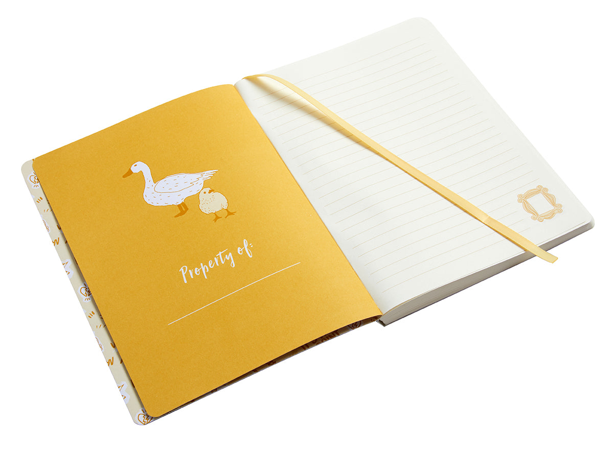 Friends: Yellow Frame Softcover Notebook Softcover Book